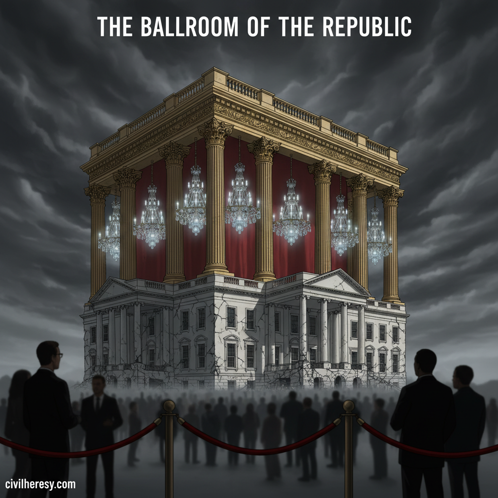 The Ballroom – Dark Political Satire Anti-Authoritarian Digital Art Download