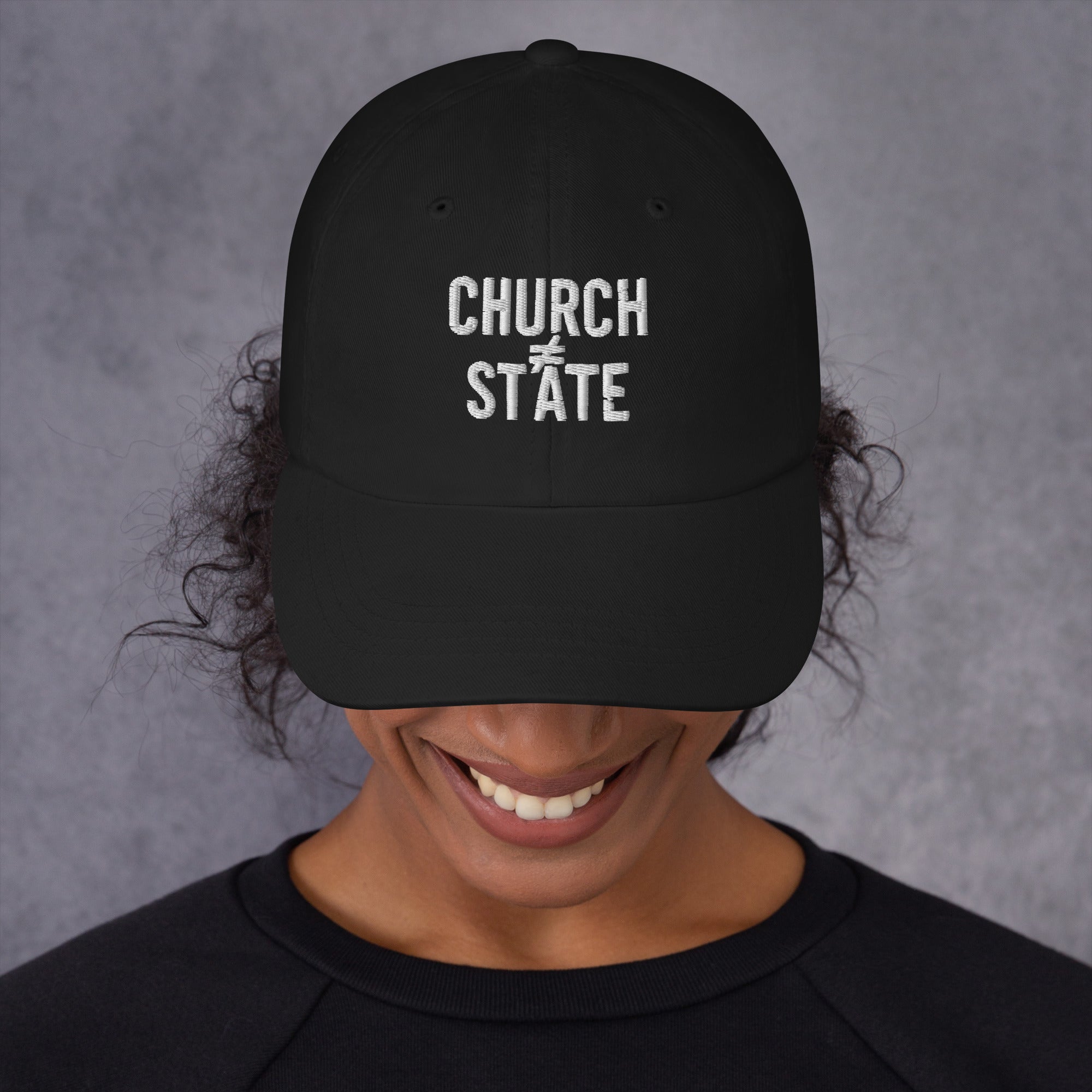 Church ≠ State Cap – Rebellious Satire Hat That Flips Off Theocracy