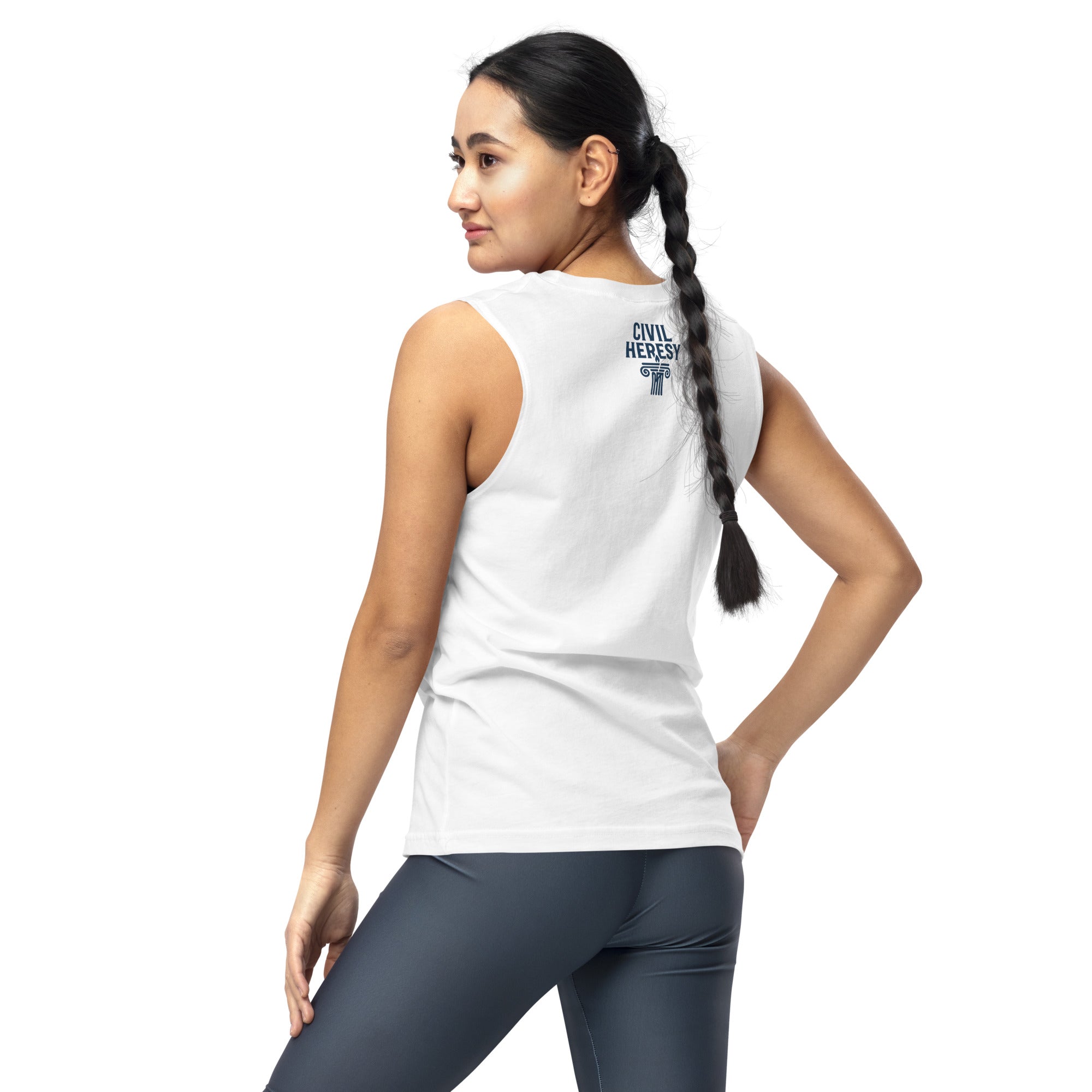 Ideas Outlive Empires Muscle Shirt – Rebellious Statement Wear for Free Thinkers