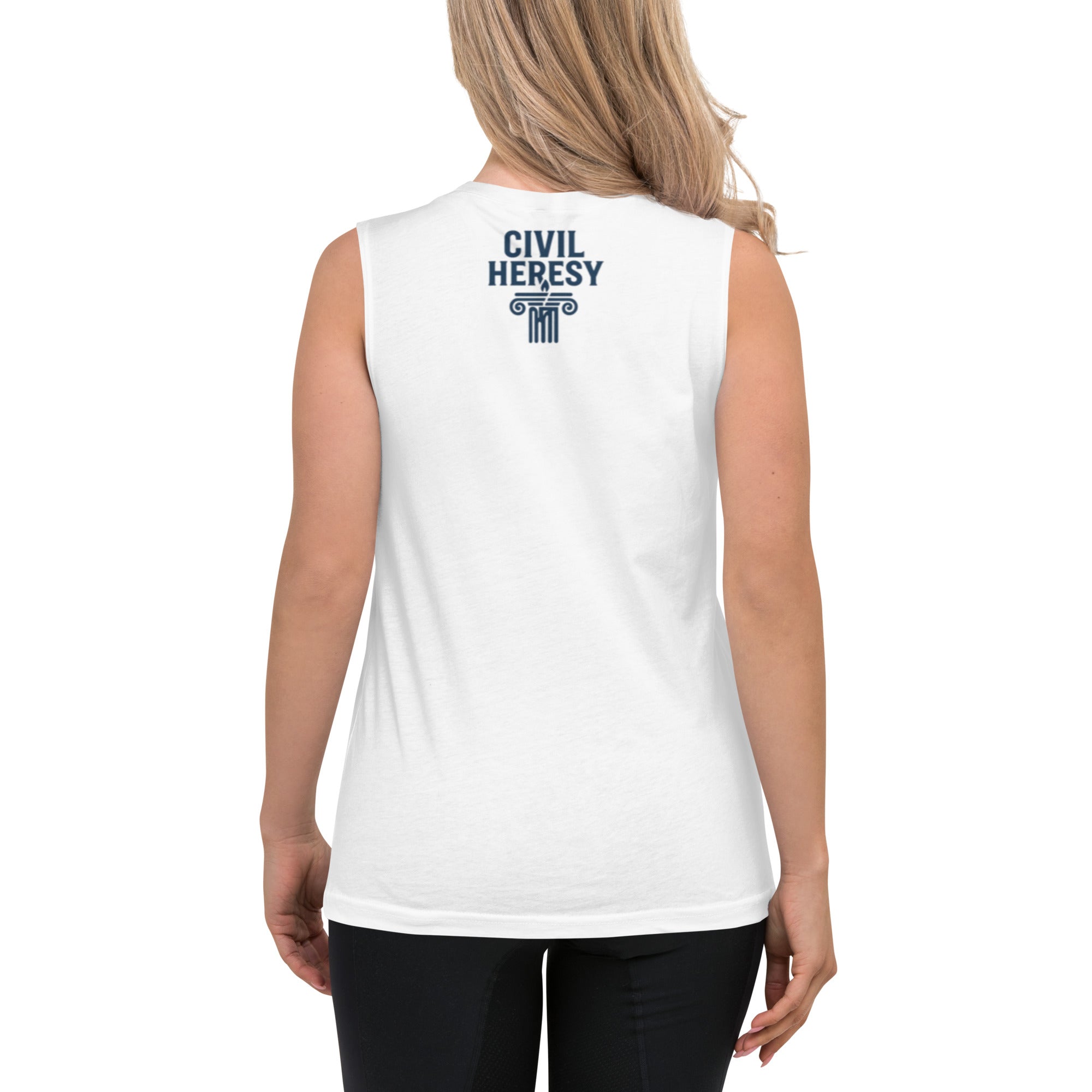 No Thrones. No Masters. Tank Top – Rebellious Satire Tank for Free Thinkers