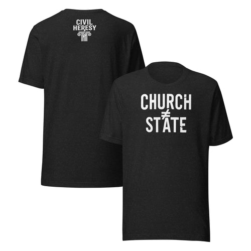 Church ≠ State Unisex T-Shirt – Rebellious Satire Tee for Free Thinkers