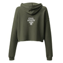 Church ≠ State Unisex Crop Hoodie – Satirical Protest Shirt for Rebels and Free Thinkers