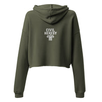 Church ≠ State Unisex Crop Hoodie – Satirical Protest Shirt for Rebels and Free Thinkers